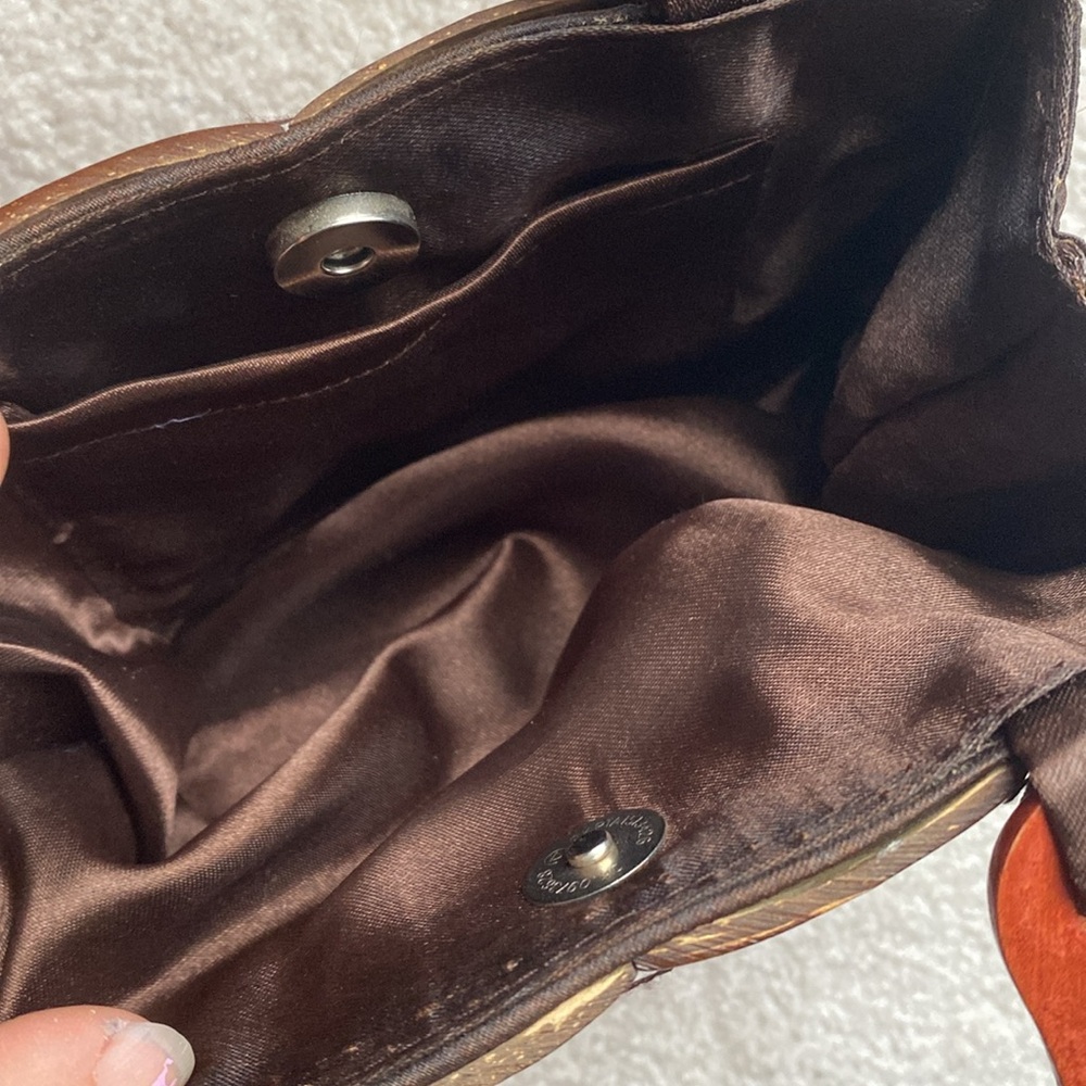 Handcrafted Coconut Shell Patchwork Handbag Purse… - image 6